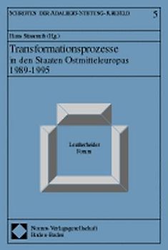 Transformationsprozesse in den Staaten Ostmitteleuropas 1989-1995