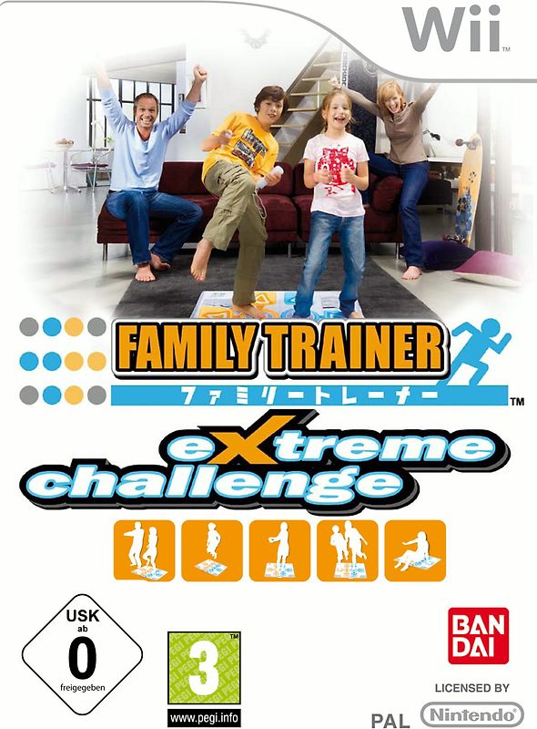 Family Trainer Extreme Challenge Bundle [inkl. Aktionsmatte] Bundleversion