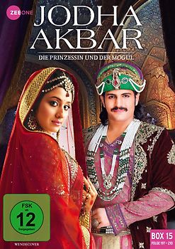 Jodha Akbar - Die Prinzessin und der Mogul [Box 15, Folge 197-210] [3 DVDs] DVD