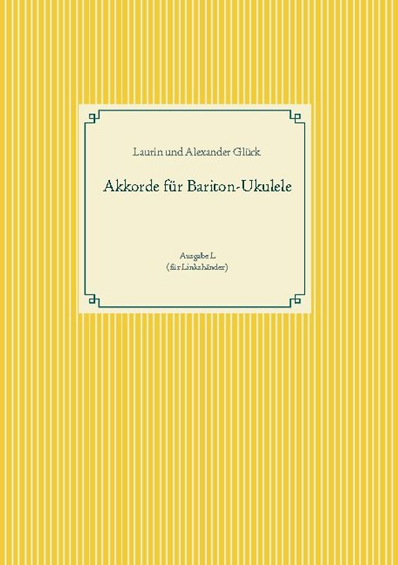 Akkorde für Bariton-Ukulele (G-Stimmung)