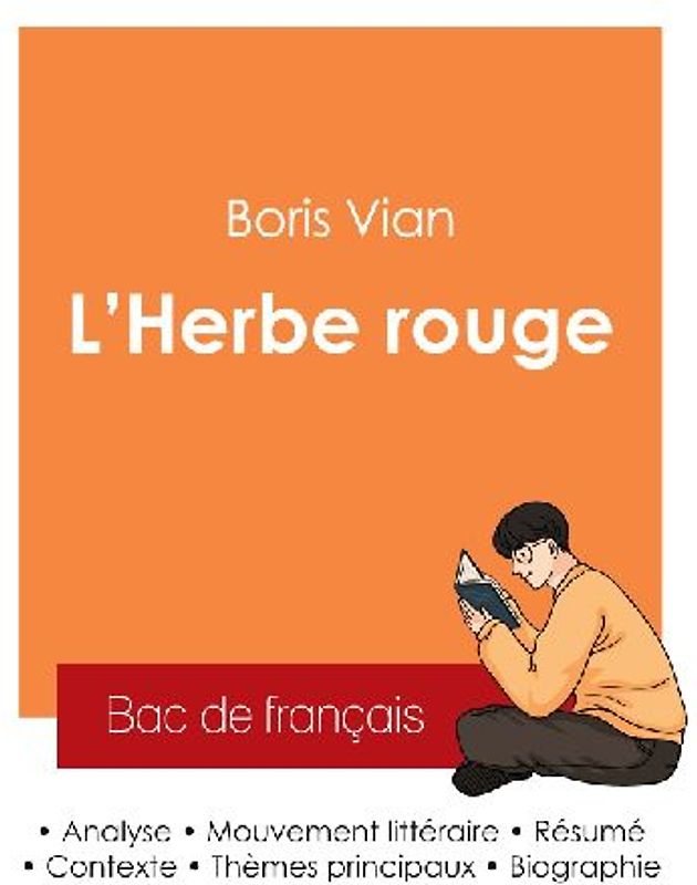 Réussir son Bac de français 2025 : Analyse du roman L'Herbe rouge de Boris Vian