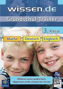 Grundschul-Trainer: 3. Klasse - Mathe, Deutsch, Englisch PC Spiele