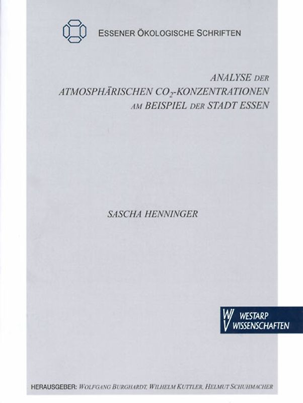 Analyse der atmosphärischen CO2-Konzentrationen am Beispiel der Stadt Essen