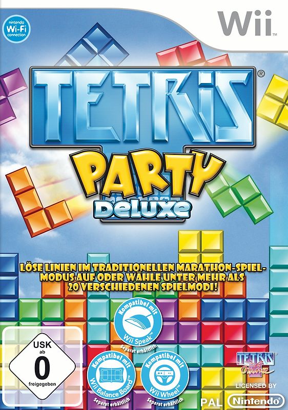Tetris Party Deluxe Nintendo Wii