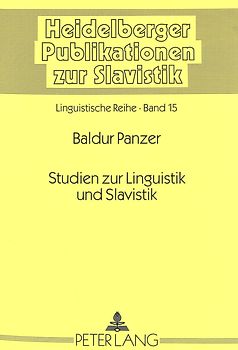 Studien zum slavischen Verbum