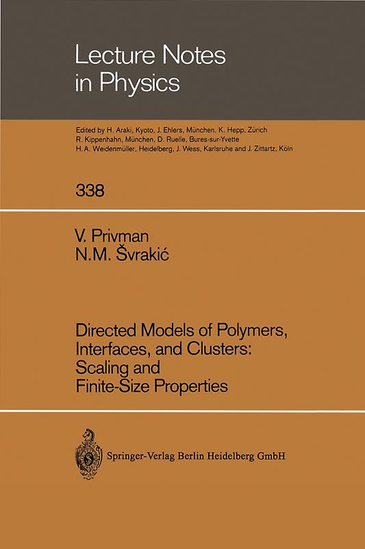 Directed Models of Polymers, Interfaces, and Clusters: Scaling and Finite-Size Properties