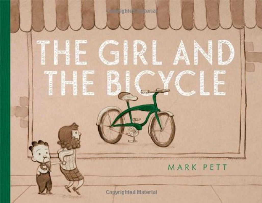 The Girl and the Bicycle - Pett, Mark