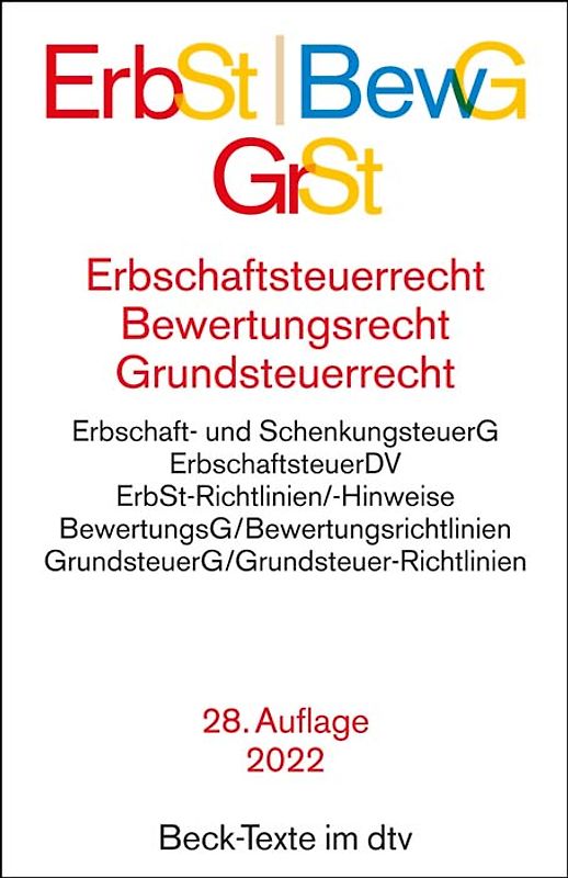 Erbschaftsteuerrecht / Bewertungsrecht / Grundsteuerrecht