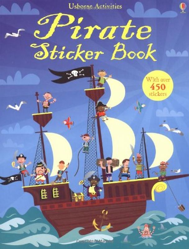 Pirate Sticker Book (Usborne Sticker Books) - Fiona Watt