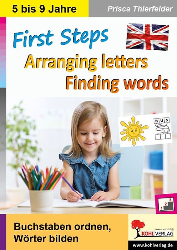 First Steps - Arranging letters, Finding words