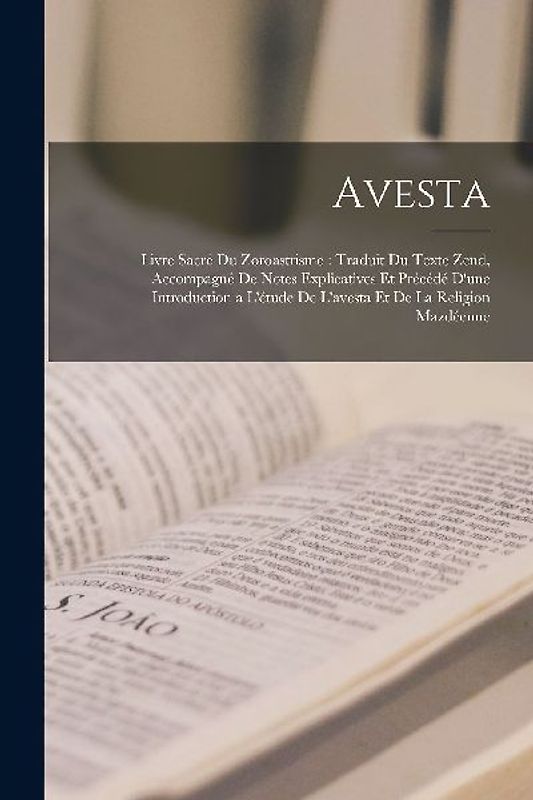 Avesta: Livre Sacré Du Zoroastrisme: Traduit Du Texte Zend, Accompagné De Notes Explicatives Et Précédé D'une Introduction a L