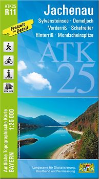 ATK25-R11 Jachenau (Amtliche Topographische Karte 1:25000)