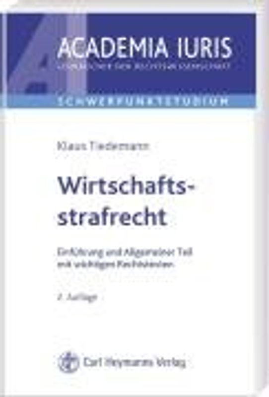 Wirtschaftsstrafrecht