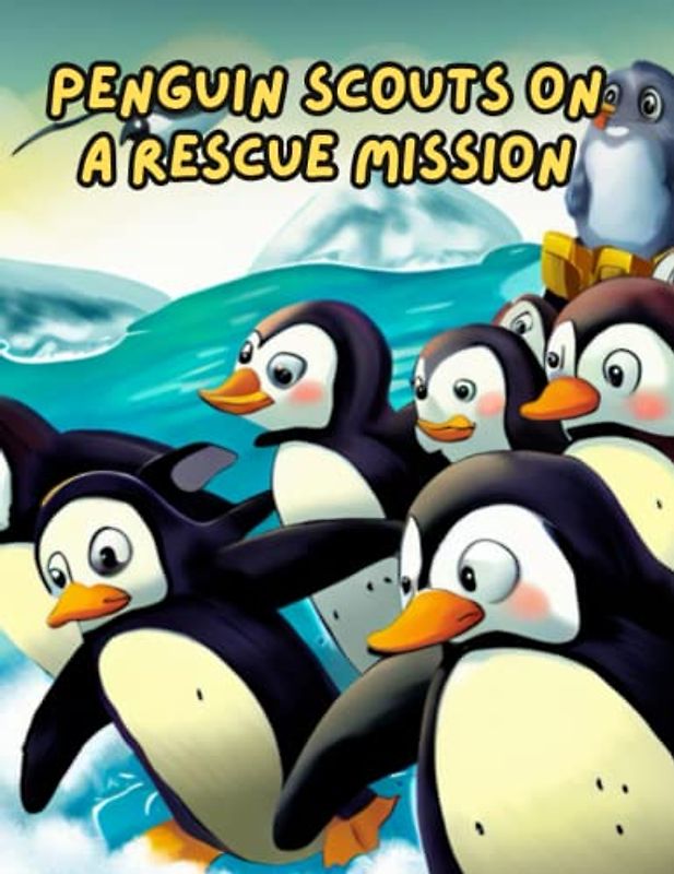 Penguin Scouts on a Rescue Mission: Short Story For Kids About teamwork, Penguin Story For Kids, Gift For Kids Age 5-8