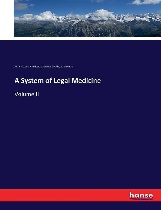 A System of Legal Medicine
