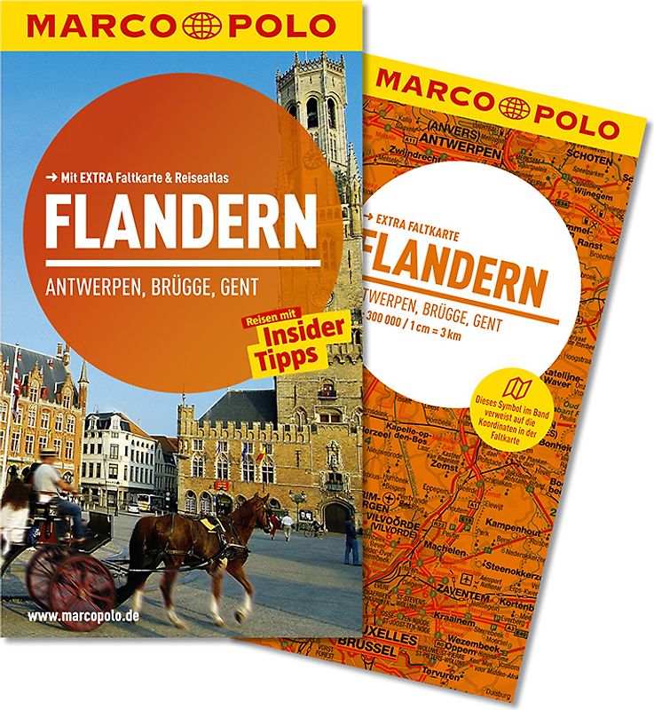 MARCO POLO Reiseführer Flandern, Antwerpen, Brügge, Gent