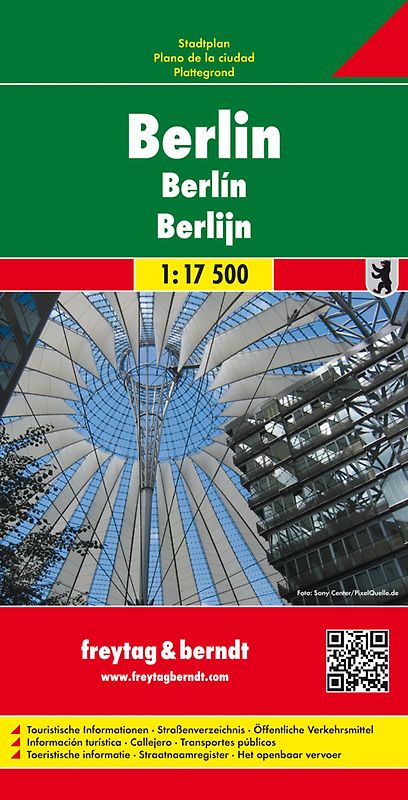 freytag & berndt Stadtplan Berlin 1:17.500