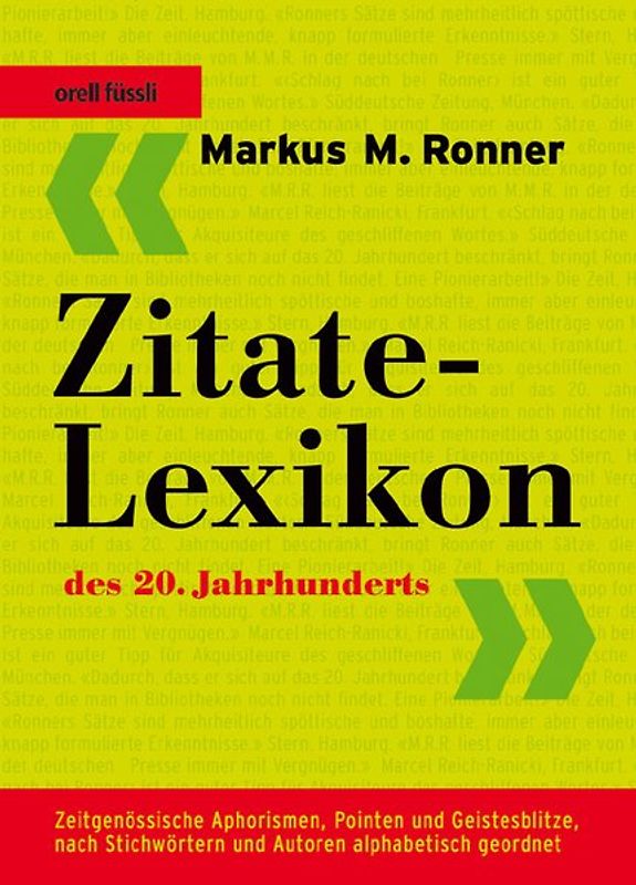 Zitate-Lexikon des 20. Jahrhunderts