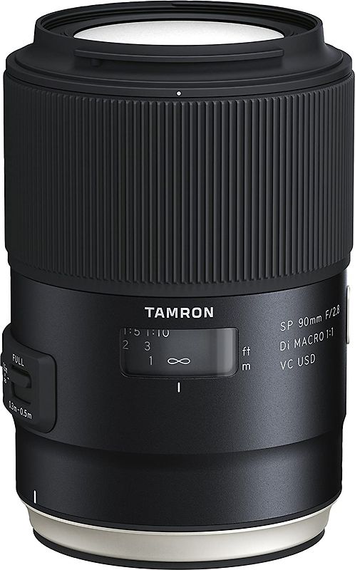 Tamron SP 90 mm F2.8 Di USD VC Macro 1:1 62 mm Objectif (adapté à Sony A-mount) noir