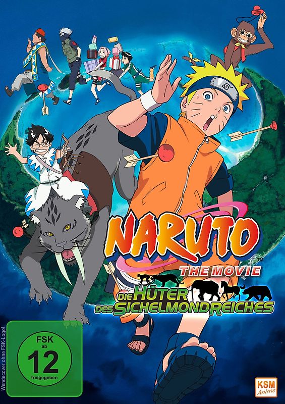 Naruto - The Movie: Die Hüter des Sichelmondreiches DVD