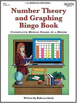 Number Theory and Graphing Bingo Book: Complete Bingo Game In A Book
