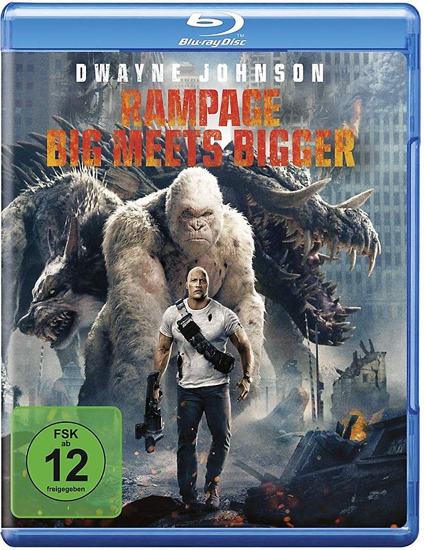 Rampage - Big Meets Bigger Blu-ray Disc