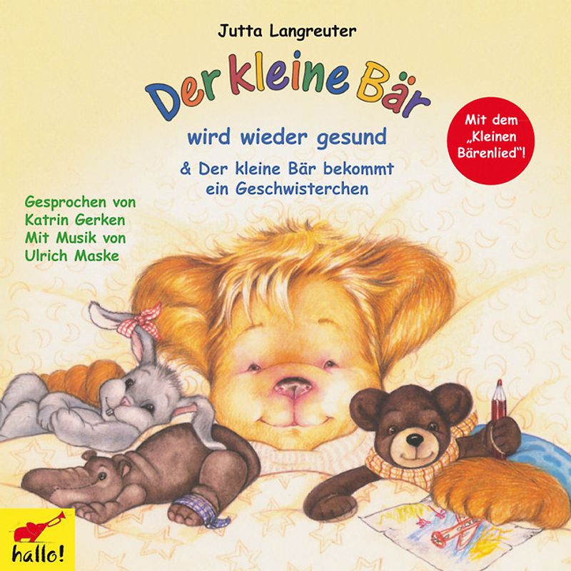 Der kleine Bär wird wieder gesund. und Der kleine Bär bekommt ein Geschwisterchen