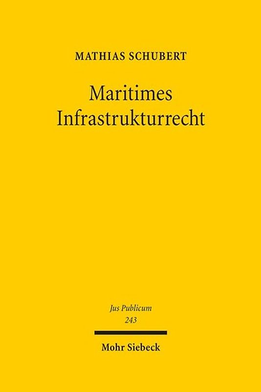 Maritimes Infrastrukturrecht