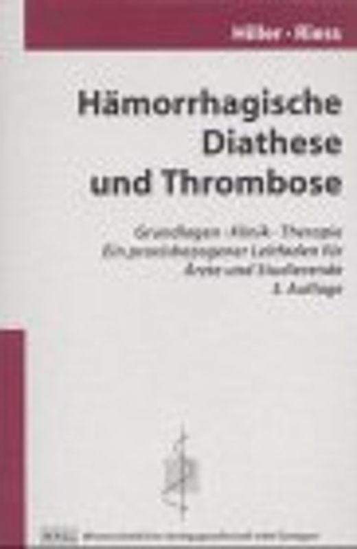 Hämorrhagische Diathese und Thrombose