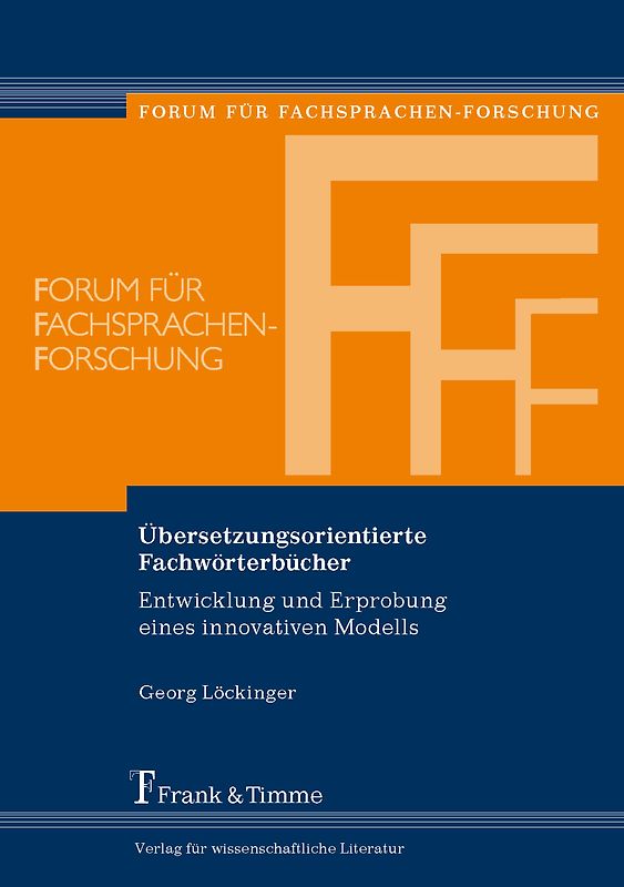 Übersetzungsorientierte Fachwörterbücher