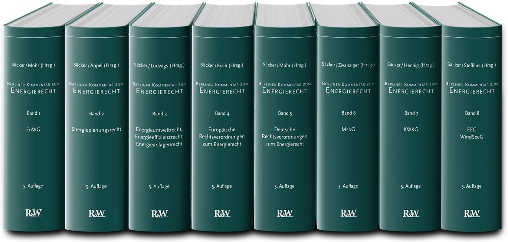 Berliner Kommentar zum Energierecht, 8 Bände
