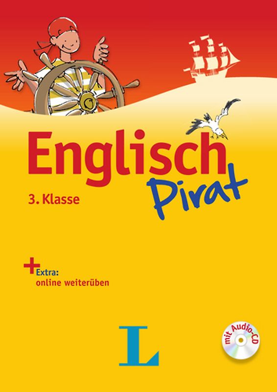 Englischpirat 3. Klasse - Buch mit Lösungsheft und Audio-CD
