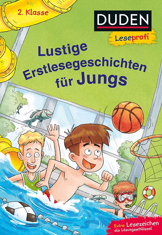 Duden Leseprofi – Lustige Erstlesegeschichten für Jungs, 2. Klasse (Doppelband)