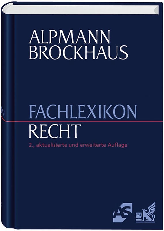 Alpmann Brockhaus - Fachlexikon Recht