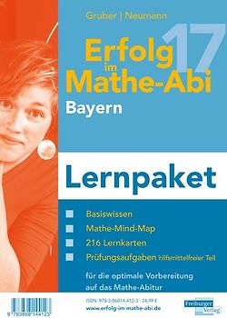 Erfolg im Mathe-Abi 2017 Bayern Lernpaket . mit der Original Mathe-Mind-Map