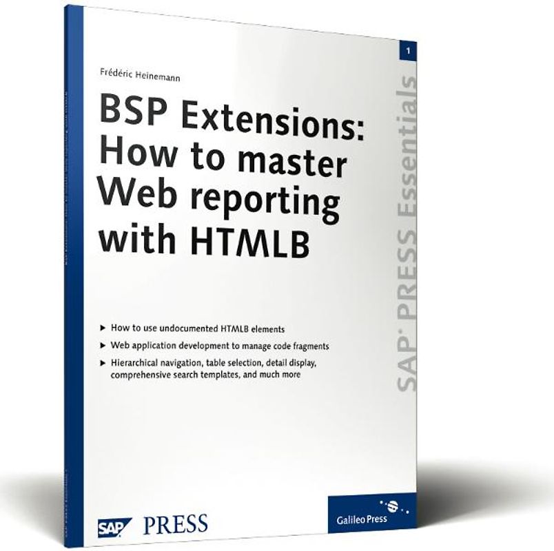 BSP Extensions: How to master Web reporting with HTMLB