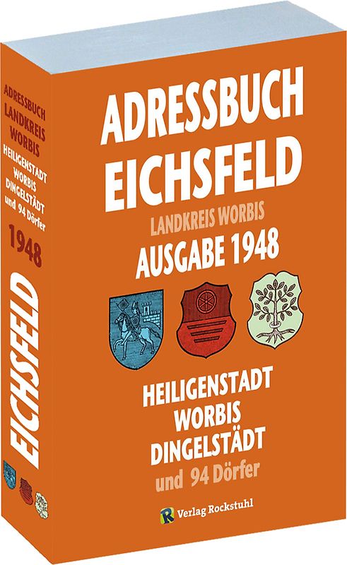 Einwohnerbuch | Adressbuch KREIS WORBIS mit Heiligenstadt, Worbis und Dingelstädt im EICHSFELD 1948