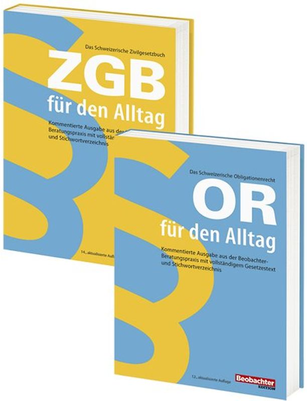 Buchset OR und ZGB