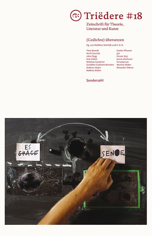 Triëdere #18: (Gedichte) übersetzen
