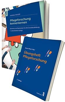 Lernpaket Lehrbuch Pflegeforschung kennenlernen + Übungsheft Pflegeforschung