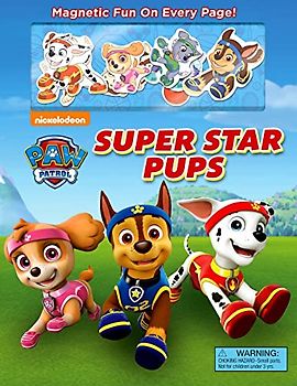Nickelodeon PAW Patrol: Super Star Pups (Magnetic Hardcover)