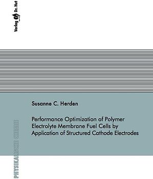 Performance Optimization of Polymer Electrolyte Membrane Fuel Cells by Application of Structured Cathode Electrodes