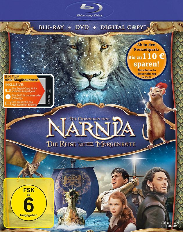 Die Chroniken von Narnia: Die Reise auf der Morgenröte Blu-ray Disc