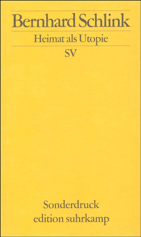 Heimat als Utopie