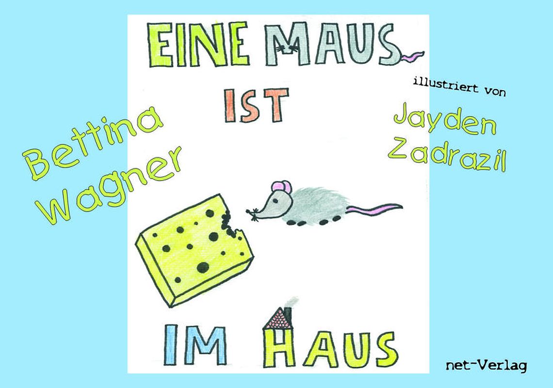 Eine Maus ist im Haus