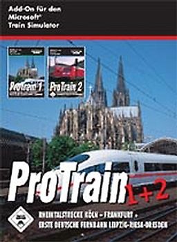ProTrain Bundle 1 & 2 (Rheintalstrecke Köln - Frankfurt & Leipzig - Riesa - Dresden) PC Spiele