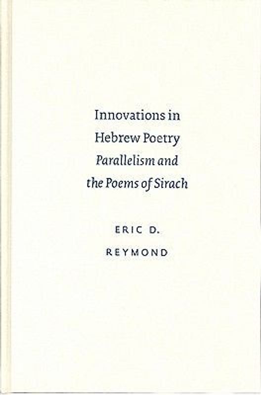 Innovations in Hebrew Poetry