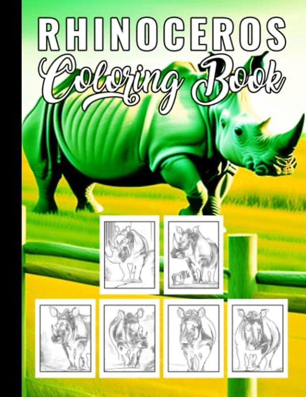 Rhino Majesty An Artistic Exploration of a Majestic Creature: Intricate and Detailed Rhino Illustrations: A Visual Feast for Art Lovers