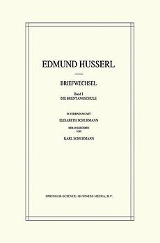 Edmund Husserl Briefwechsel