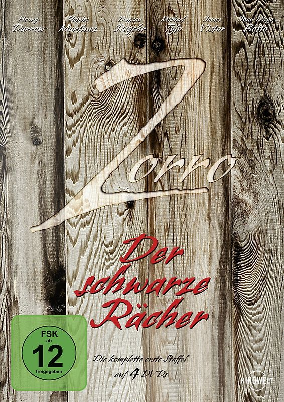Zorro - Der schwarze Rächer - Staffel 1 DVD